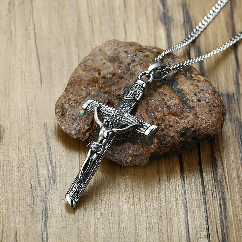Vnox Divine Cross Pendant