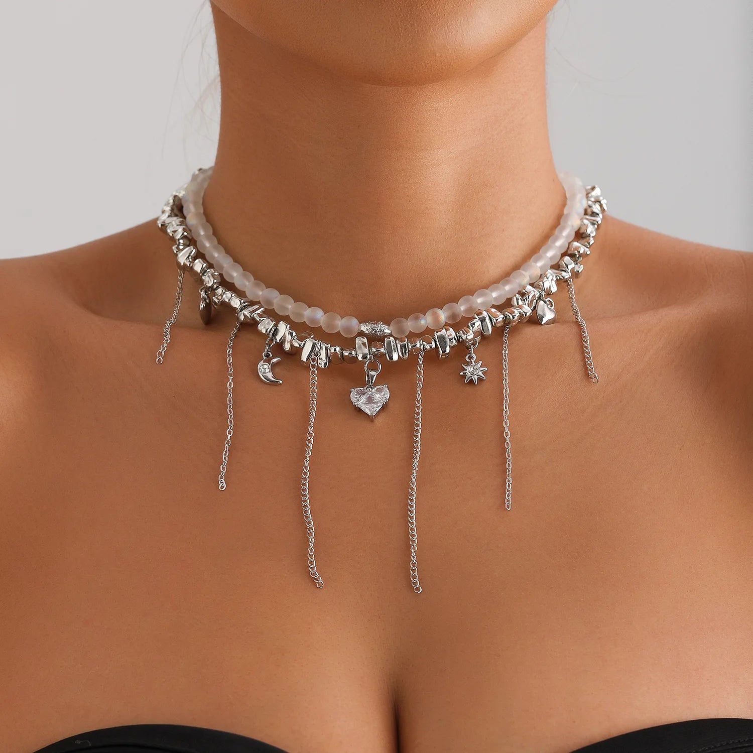 CosmoHeart Y2K Choker