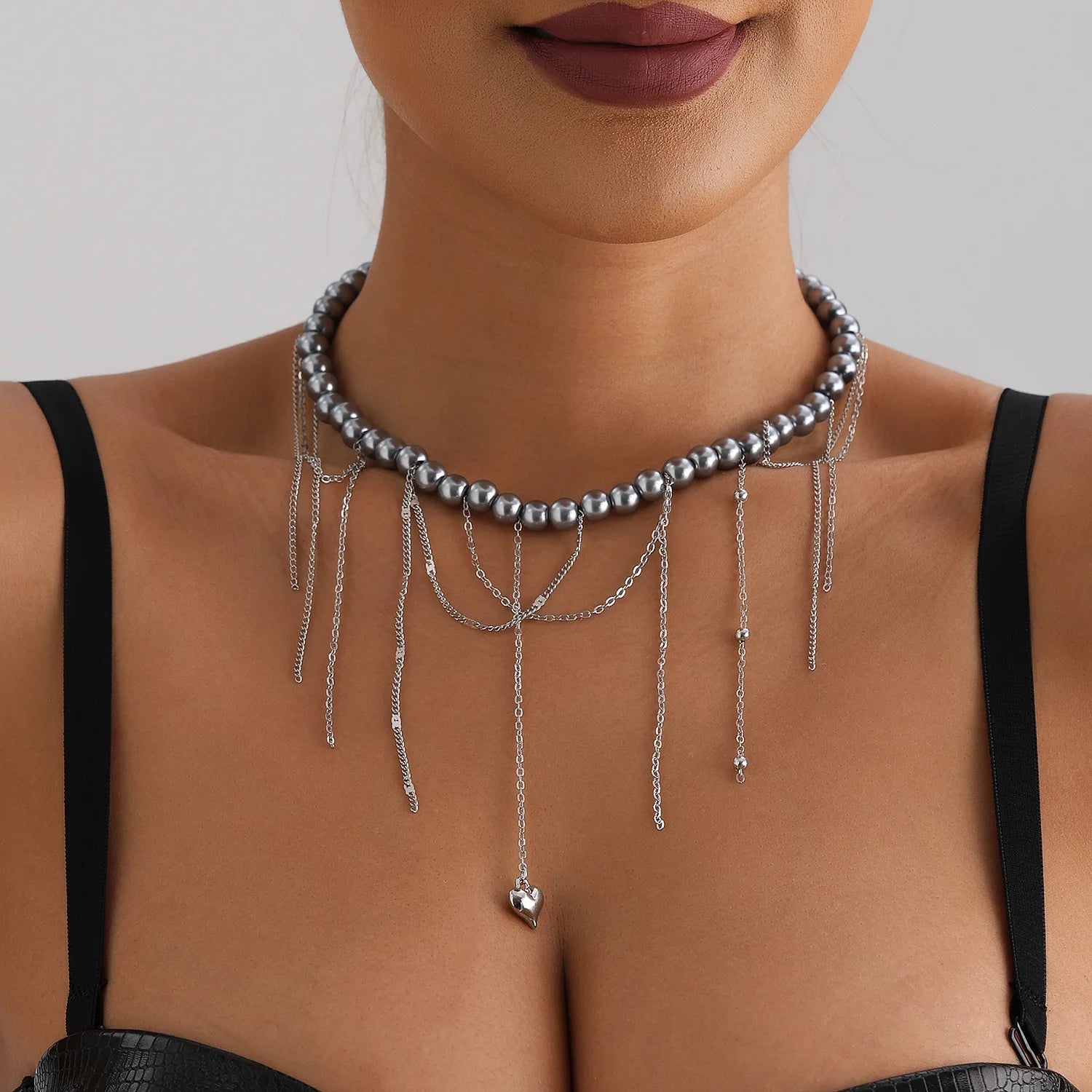 CosmoHeart Y2K Choker