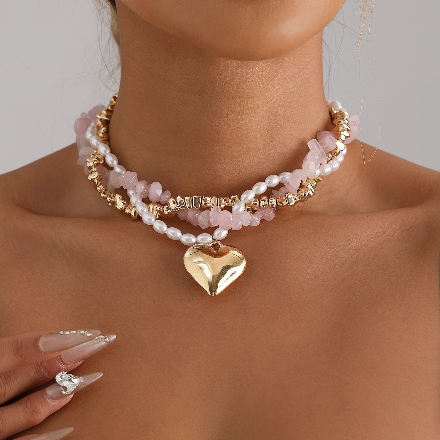 CosmoHeart Y2K Choker