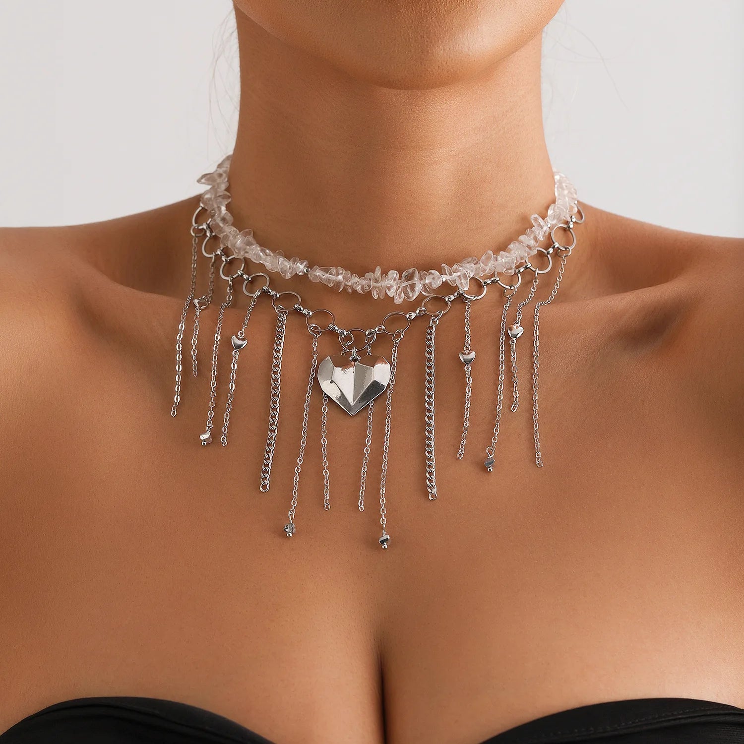 CosmoHeart Y2K Choker