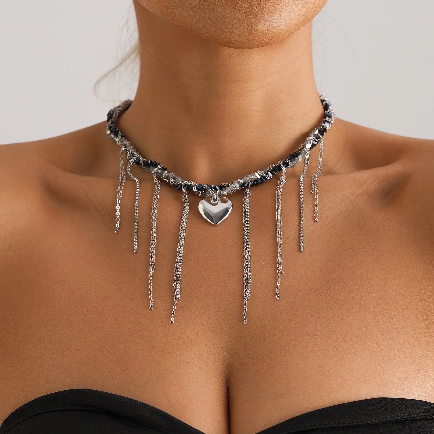 CosmoHeart Y2K Choker