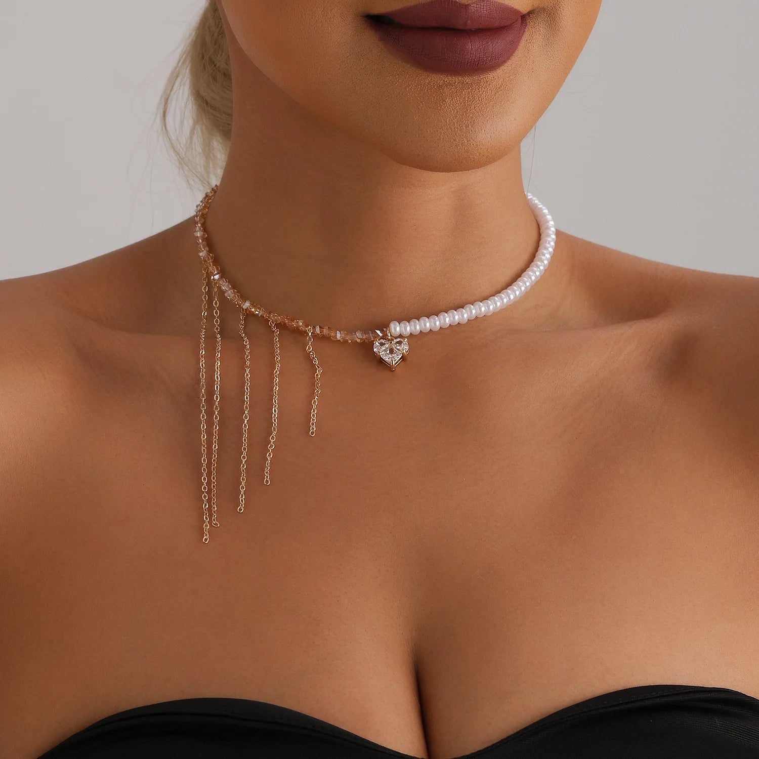 CosmoHeart Y2K Choker