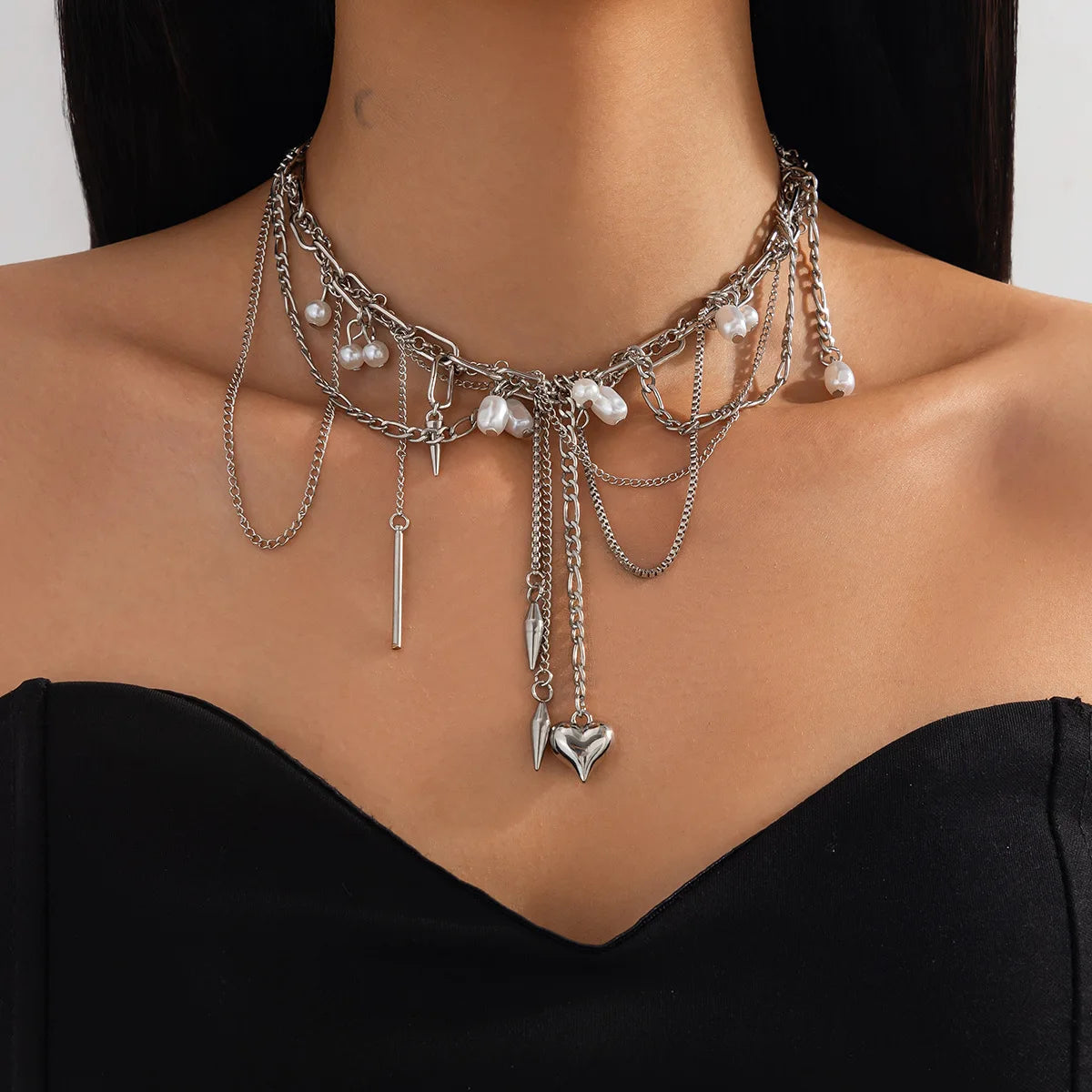 CosmoHeart Y2K Choker