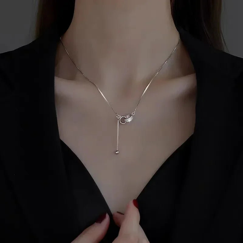 NoirEdge Square Pendant