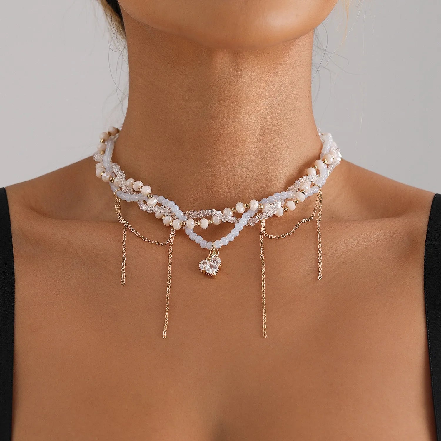 CosmoHeart Y2K Choker