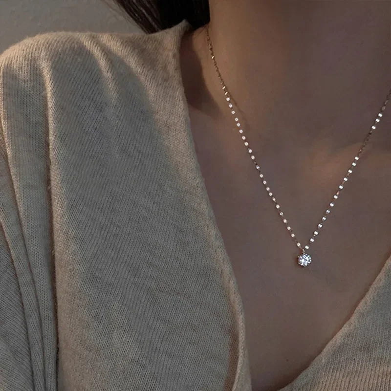 NoirEdge Square Pendant