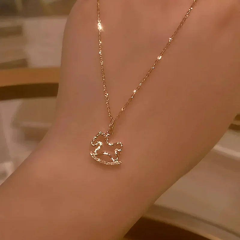 NoirEdge Square Pendant
