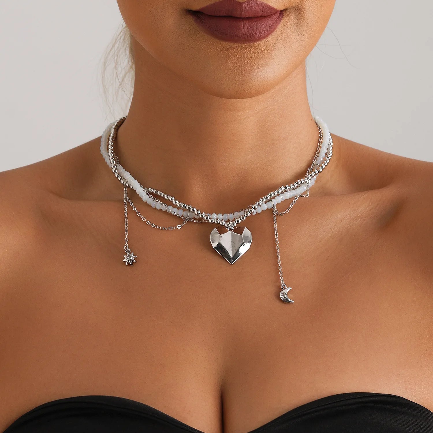 CosmoHeart Y2K Choker